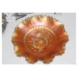 Carnival Glass Bowl