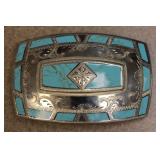 Silverplate Belt Buckle