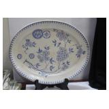 An Ironstone Yeddo Ceramic Platter
