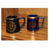Lot of 2 Vintage Miniature Stein/Mug