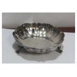 A Footed Silverplated Tray/Bowl