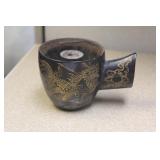 Antique/Vintage Lacquer Dragon Smoke Pipe