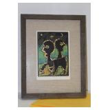 An Acrylic on Paper Painting by Romeike-Wisniewski