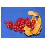 A Vintage Decorative  Plastic Grape