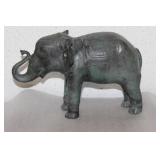 An Asian Metal Elephant