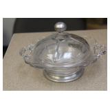 Sterling Rim and Top Cover Dish
