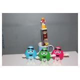 Assorted Lot of 5 M&M's Collectables