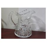 A Brilliant Cut Glass Pitcher
