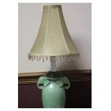 A Chinese? Ceramic Elephant Lamp