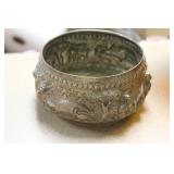 Antique Asian Silverplate Bowl
