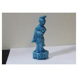 A Vintage Chinese Turquoise Kwan Yin