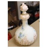 Embossed Satin Glass Decanter