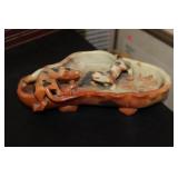 An Antique Chinese Soapstone Basin? Ink Cake?