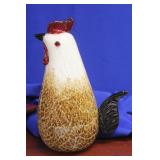 An Artglass Rooster