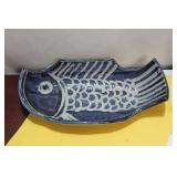 A Blue and White Fish Bowl