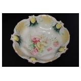 An R.S. Prussia Foliated Edge Bowl