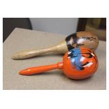 Lot of 2 Maracas