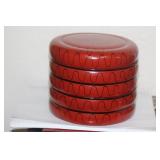 Japanese Lacquer Stacking Food Box