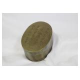 A Vintage Chinese Inscribed Trinket Box