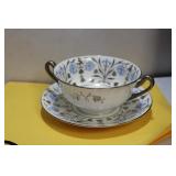 A Wedgwood Soup Bowl and Saucer/Underplate