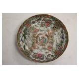 A 19th Century Chinese Rose Medallion Small Dish