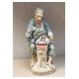 Hand Painted Japanese Figurine