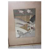 Antique Chinese 19th / 20th C Kesi Painting