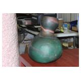 A Molded Art Glass Vase