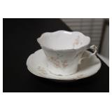 An Antique Weimar, Germany Cup and Saucer