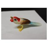 A Beautiful Polychrome Well Carved Bird