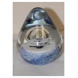 Large Art Glass Paperweight