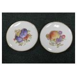 Lot of 2 Schumann Apzberg Germany Fruit Plates