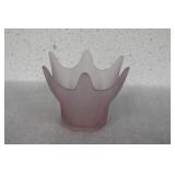 A Satin Glass Decanter