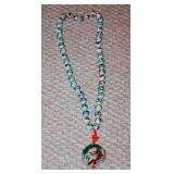 Vintage Porcelain Beaded Necklace