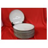 A Set of 10 Bavarian Plates
