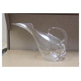 Marked Lenox Glass Pitcher