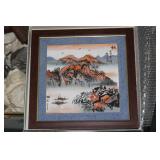 Framed Chinese Sand Art