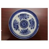 A Chinese Export Blue and White Plate