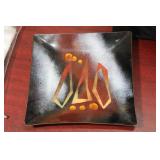 A Square Enamel Tray