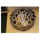 Retro Era Artglass Lamp Shade