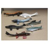 Lot of 7 Handpainted Lures