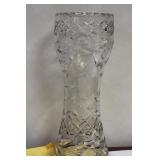 A Cut Glass Vase
