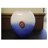 An Art Glass Vase