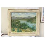 A Signed C. Rupporti Oil on Board - 1970