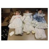 Lot of 3 Heritage Dolls