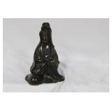 A Vintage Chinese Brass/Bronze Kwan Yin