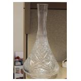 Cut Glass Decanter Form Bottle