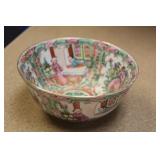 Antique/Vintage Chinese Rose Medallion Bowl