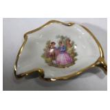 A Limoges Leaf Dish