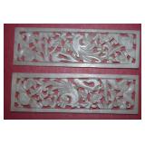 Pair of Jade Plaques